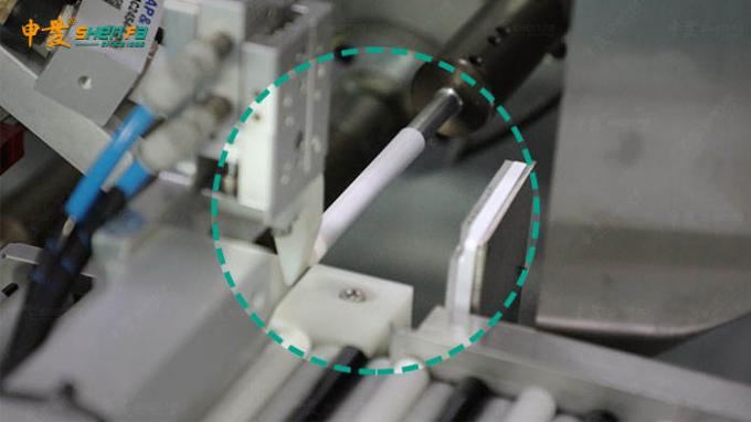 Única máquina de impressão anulando automática imprimindo cerâmica da tela de seda da cor para o tubo cerâmico