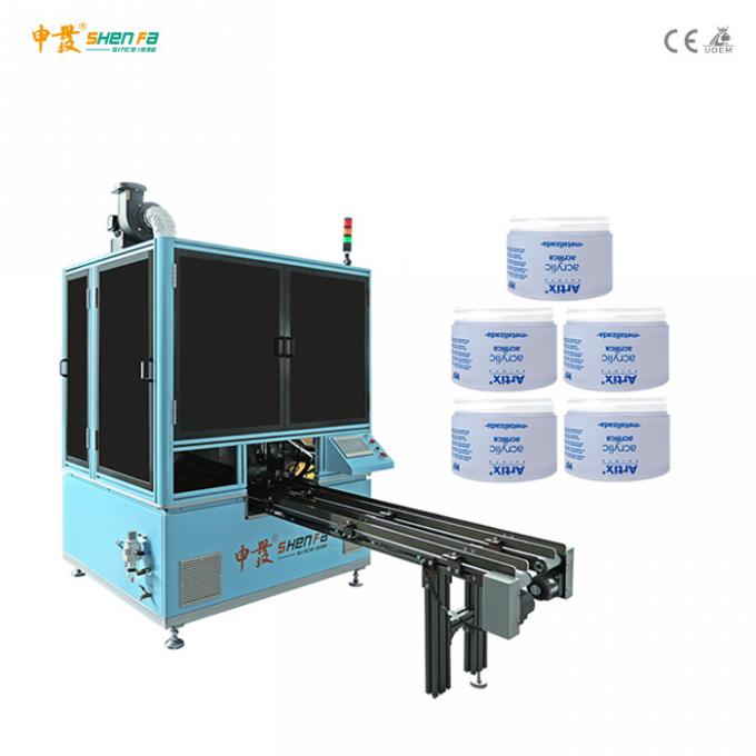 Máquina de impressão automática da tela de High Accuracy Full da impressora cosmética do tubo para os tubos macios