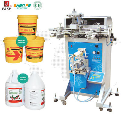 Máquina de impressão de tela de baldes multicolores Alta precisão