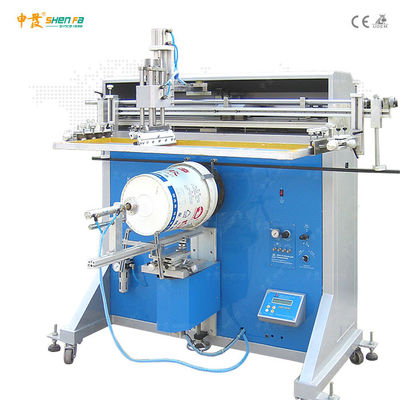 Máquina de impressão UV semi auto da tela da cubeta da tinta 110V