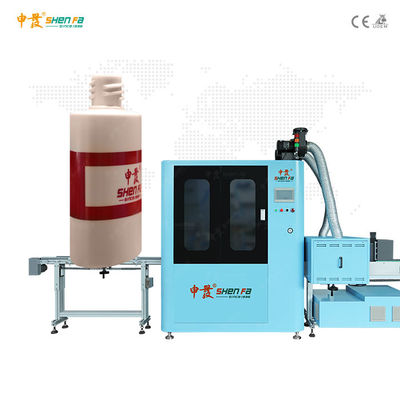 Máquina de impressão automática servo da tela do batom quadrado oval da garrafa