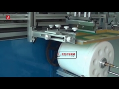 Máquina de serigrafia semiautomática com balde de plástico