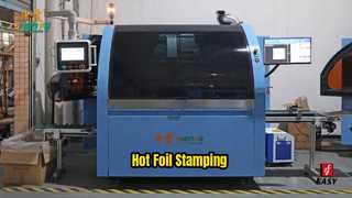 Máquina de estampagem a quente de alta velocidade para tubos
