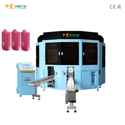 Máquina de Serigrafia Automática de Seis Cores para Garrafas Plásticas