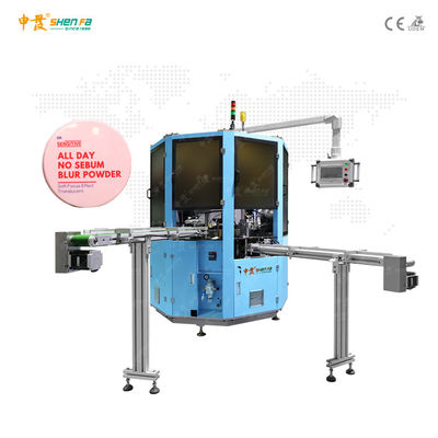 Máquina automática de serigrafia de 1 cor para produtos de superfície plana