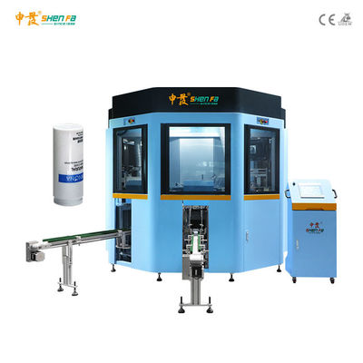 Máquina automática de serigrafia de garrafas de plástico