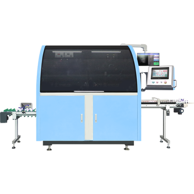 Máquina automática de estampação de folha quente de alta velocidade para tubos de cosméticos a 80 pcs / min