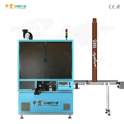 Máquina automática de estampagem a quente para barris de caneta